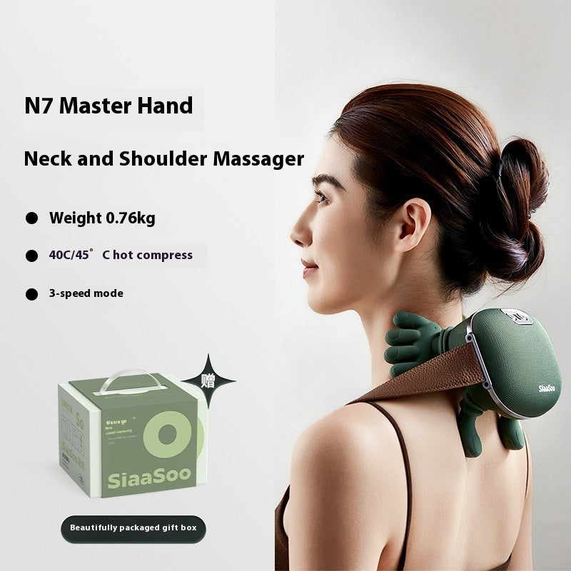 Wireless Neck & Shoulder Massager for Instant Relaxing Relief - Fixed Buy