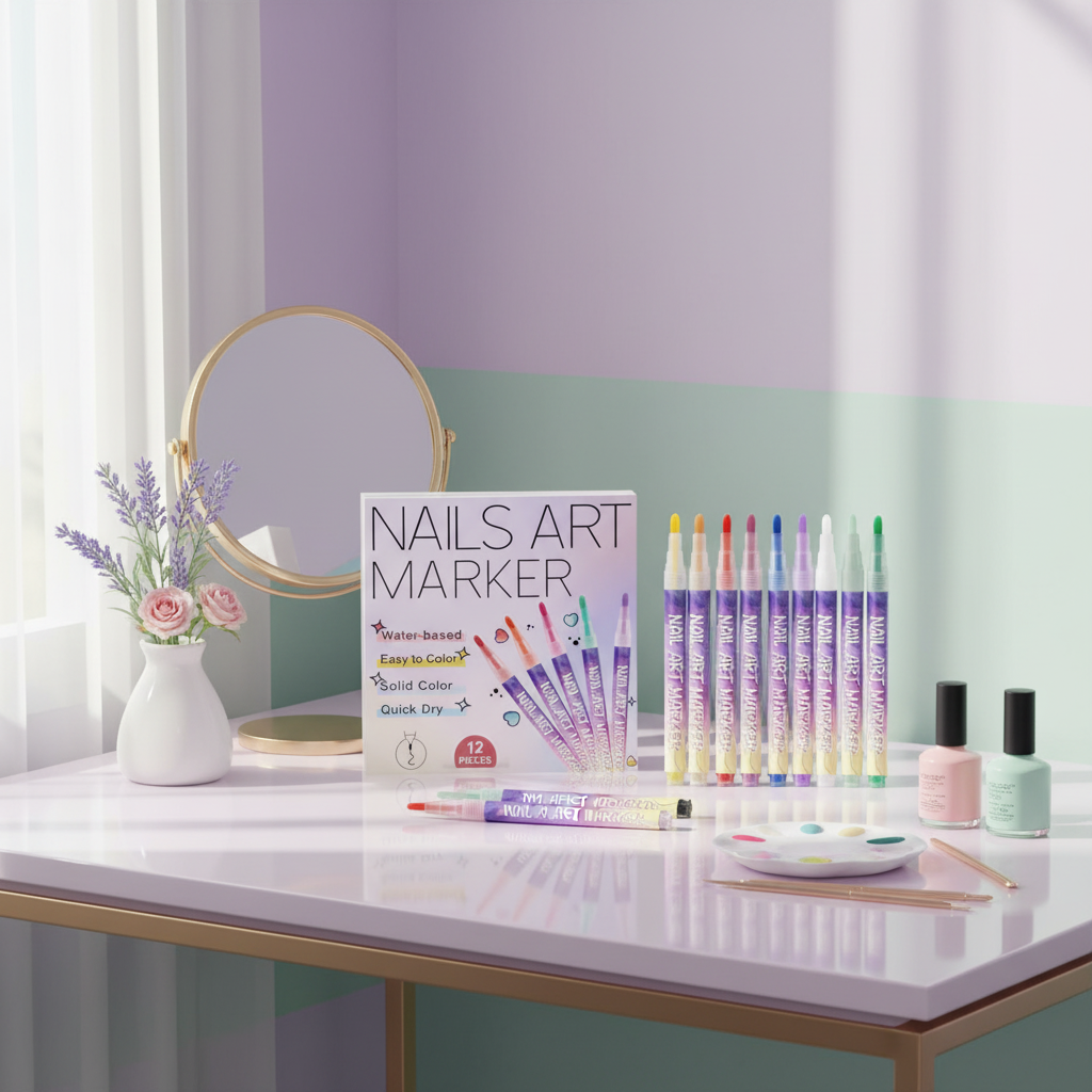 Easy DIY Nail Art Marker for Cute Creative Designs - Fixed Buy