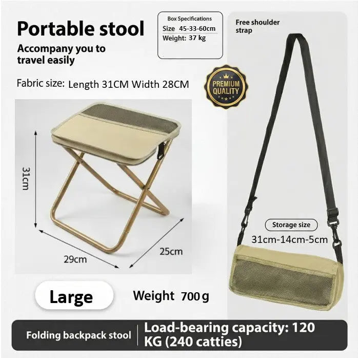 Portable Outdoor Backpack Chair – Your All-in-One Travel Companion - Fixed Buy