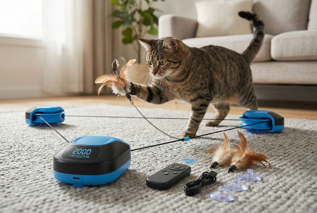 Why Your Indoor Cat Needs a Cat Fitness Machine