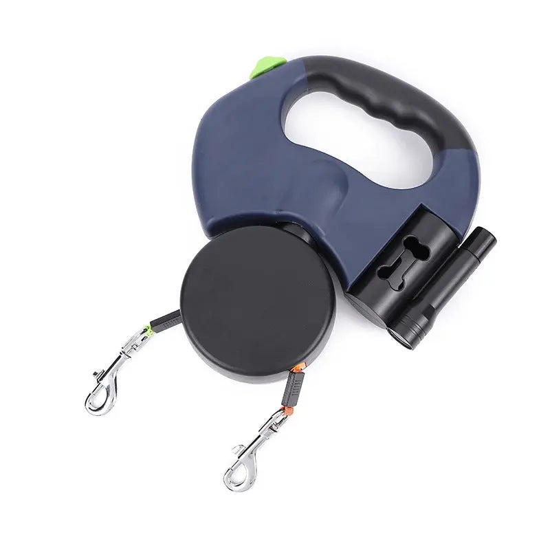 Dual-Pet Auto Retractable Leash for Happier Walks Together - Fixed Buy