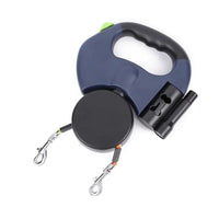 Dual-Pet Auto Retractable Leash for Happier Walks Together - Fixed Buy