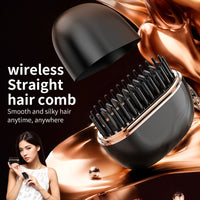 Wireless Mini Hair Comb Straightener for Smooth, Safe Styling - Fixed Buy