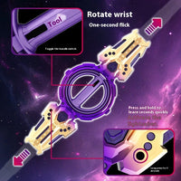 Double-Blade LED Spinning Sword Toy for Action Lovers - Fixed Buy