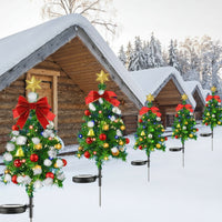 Bright Solar Christmas Tree Decor for Joyful Outdoor Celebrations - Fixed Buy