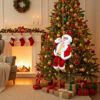 Adorable Climbing Electric Santa Toy for Festive Holiday Fun - Fixed Buy
