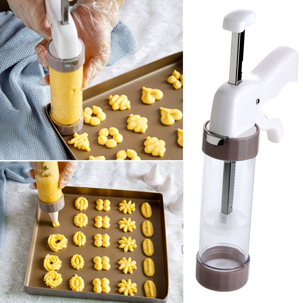 Cookie Press Kit for Easy Homemade Biscuits & Treats - Fixed Buy