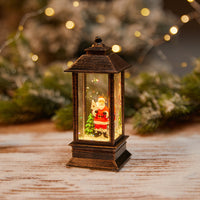 Glowing Santa Phone Booth Ornament for Christmas Cheer - Fixed Buy