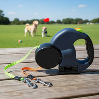 Dual-Pet Auto Retractable Leash for Happier Walks Together - Fixed Buy
