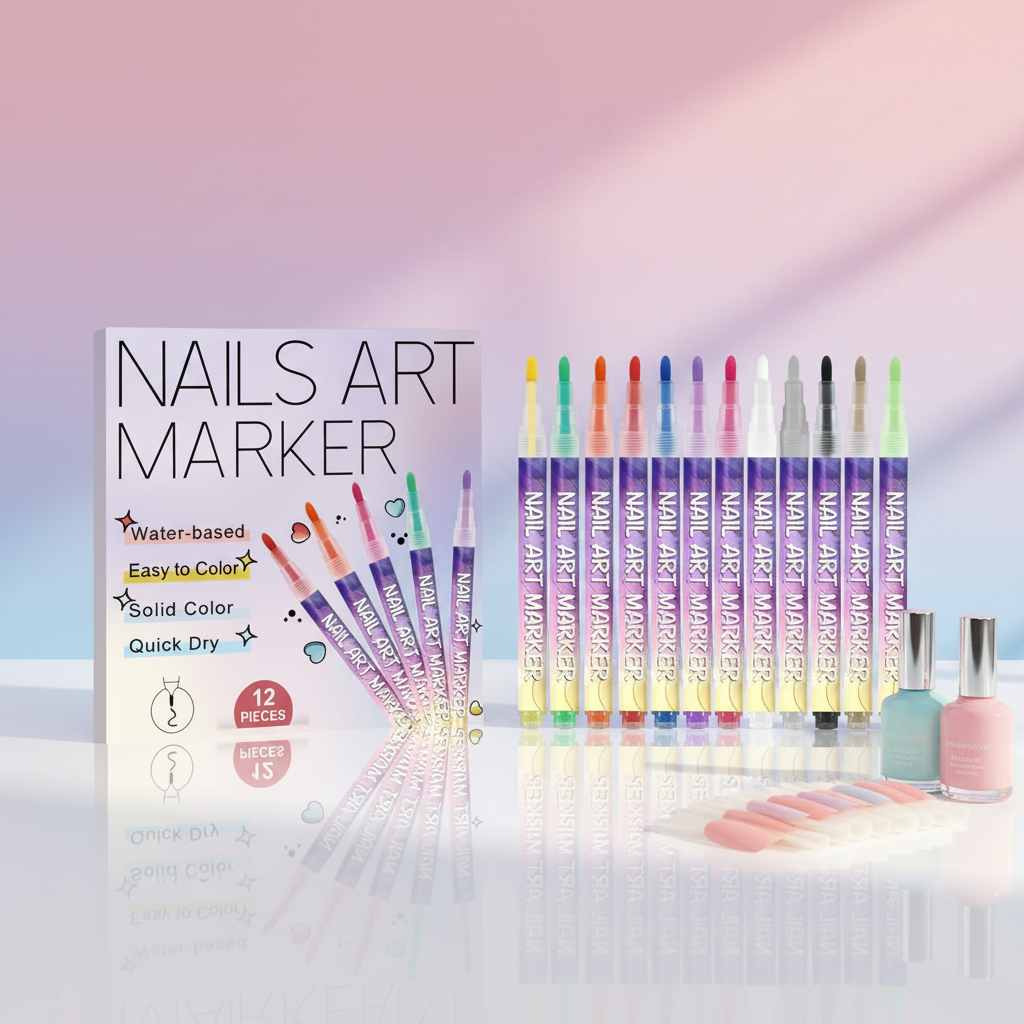 Easy DIY Nail Art Marker for Cute Creative Designs - Fixed Buy
