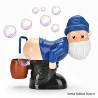 Musical Santa Bubble Blower Toy for Christmas Cheer - Fixed Buy