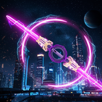 Double-Blade LED Spinning Sword Toy for Action Lovers - Fixed Buy