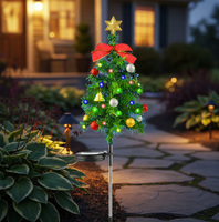 Bright Solar Christmas Tree Decor for Joyful Outdoor Celebrations - Fixed Buy