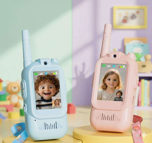 Mini Video Walkie-Talkies for Kids – Fun Family Game Gadget - Fixed Buy