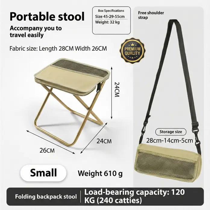 Portable Outdoor Backpack Chair – Your All-in-One Travel Companion - Fixed Buy