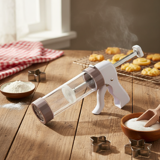 Cookie Press Kit for Easy Homemade Biscuits & Treats - Fixed Buy