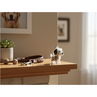 Cute Fuzzy Ball Keychain with Transparent Case for Pet Hair - Fixed Buy