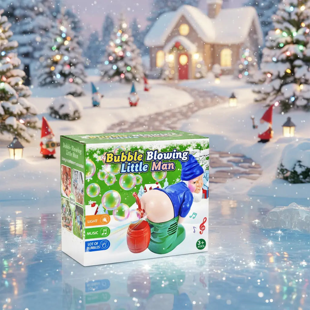 Musical Santa Bubble Blower Toy for Christmas Cheer - Fixed Buy